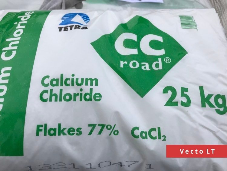 Vecto LT kalcio chloridas CACL2. CC road